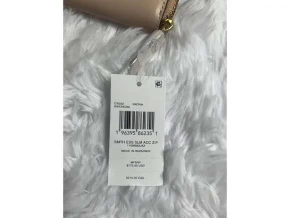 Coach Zip-Around Wallet in Nude Leather - Picture 6 of 6